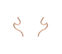 Grav Wave Arany 14K Fülbevaló