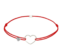 GRAV Contour Heart Arany 14K Fonalas Karkötő