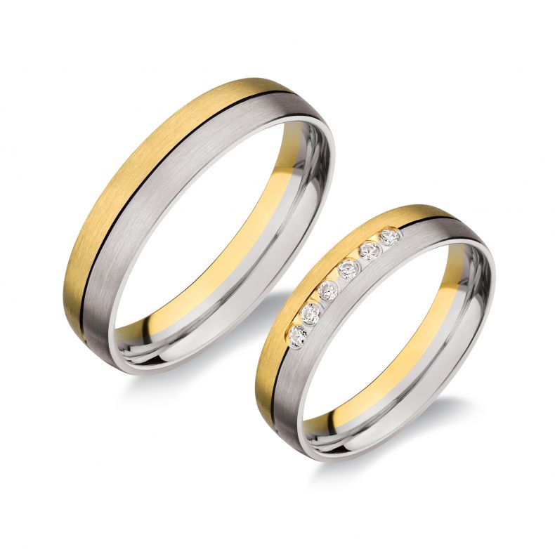 Arany 14K Karikagyűrű