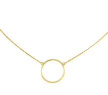 Grav Circle Arany 14K Nyaklánc