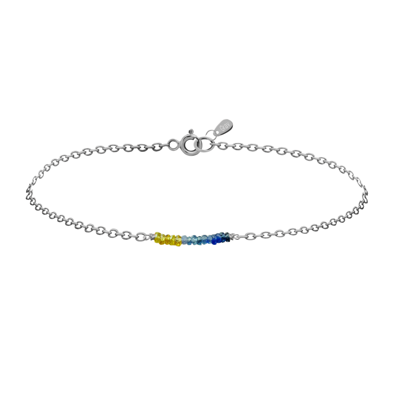 GRAV Rayfield Zafír Ezüst 925 Karkötő