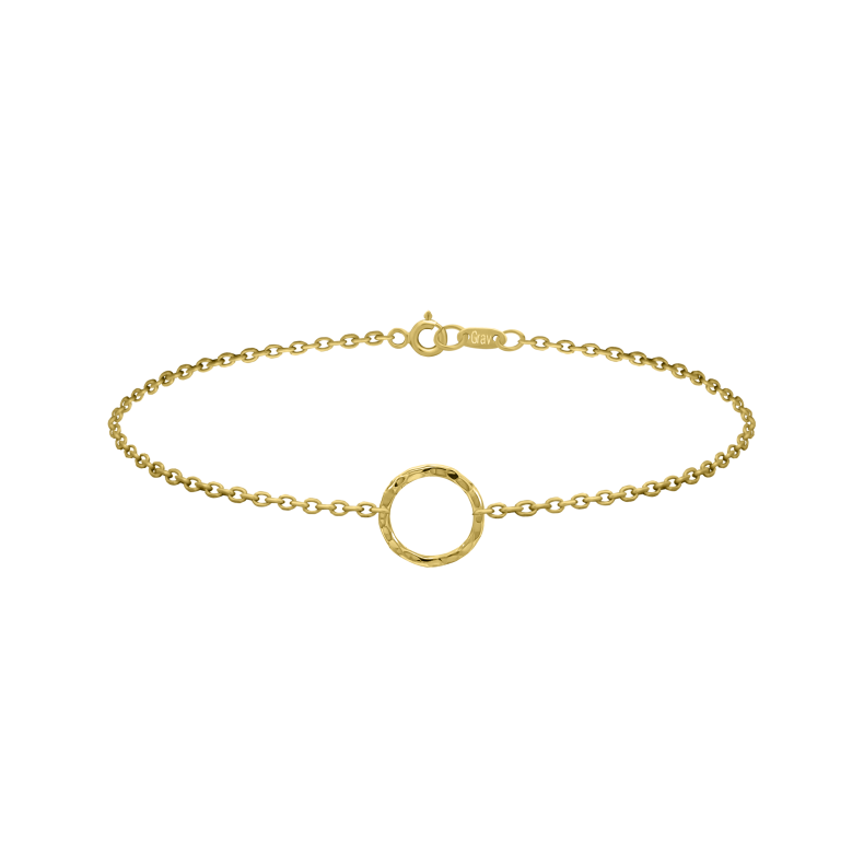 GRAV Quintessa Circle Arany 14K Karkötő