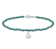 GRAV Bora Heart Ezüst 925 Bokalánc