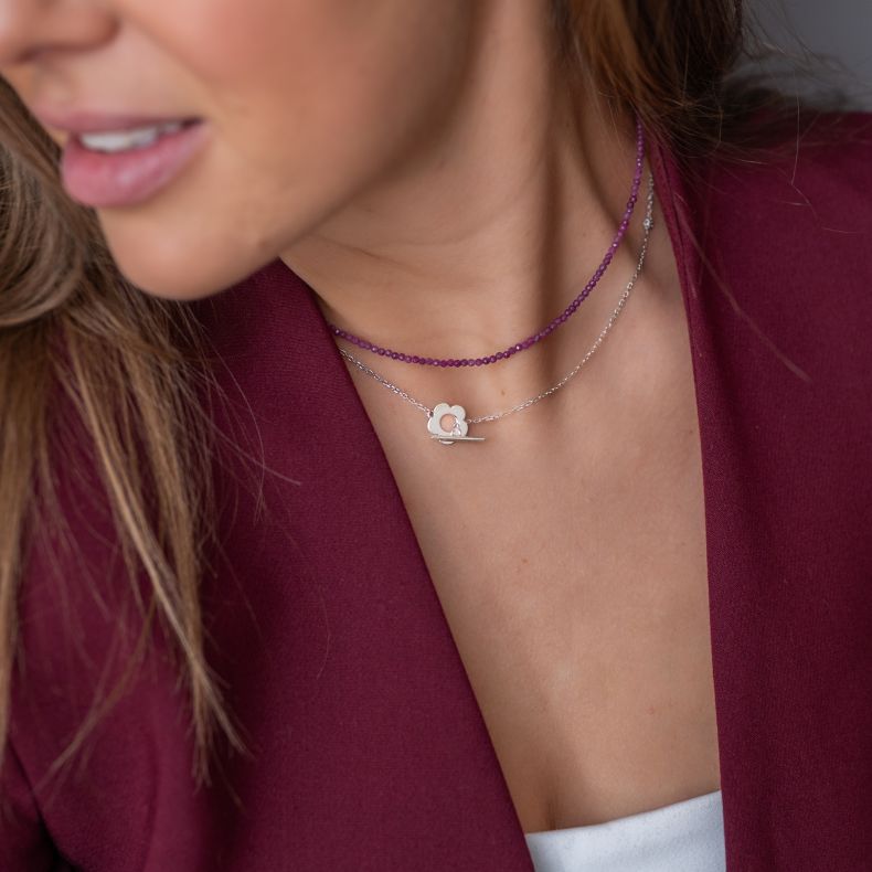 GRAV Rayfield Ruby Ezüst 925 Nyaklánc