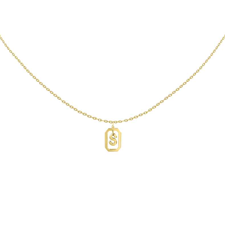 GRAV Letter Lock 2 ARANY 14K Nyaklánc