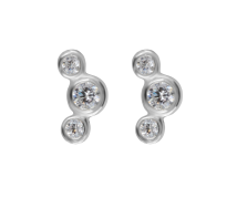 Grav Chloee Ezüst Fülbevaló