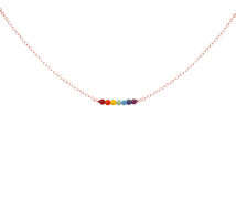 GRAV 7-Chakra Vörös Arany 14K Nyaklánc