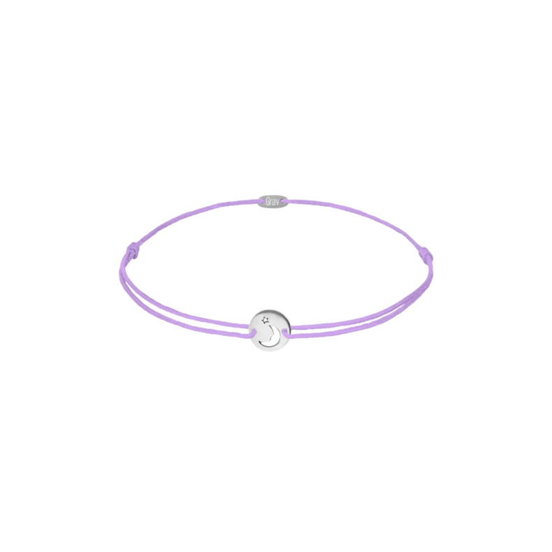 GRAV Moon Baby Ezüst 925 Fonalas Karkötő