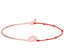 GRAV Yoga Balance Lotus Arany 14K Karkötő