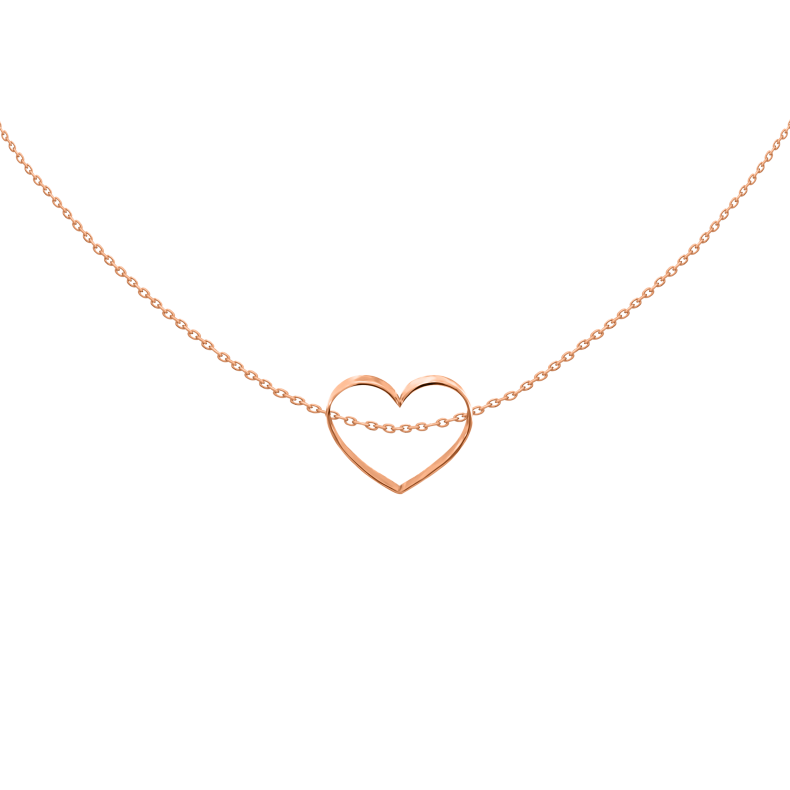 GRAV Daisy Heart Arany 14K Nyaklánc