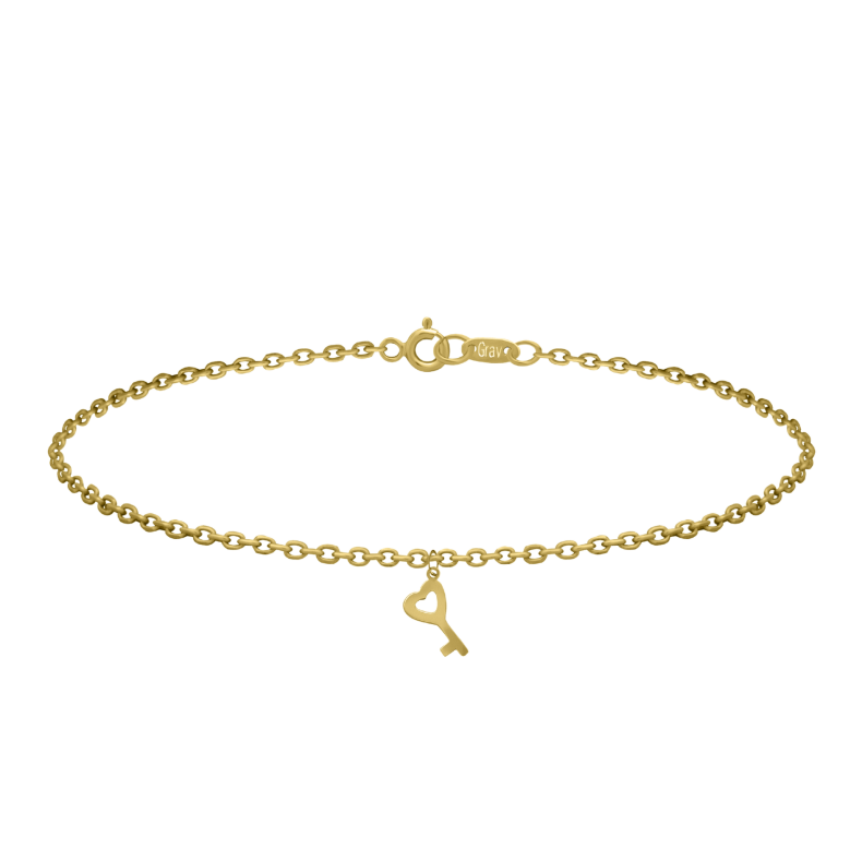 Grav Key Arany 14K Karkötő
