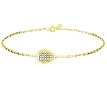 GRAV Tennis Arany 14K Karkötő