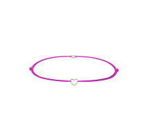 GRAV Baby Heart Contour Arany 14K Fonalas Karkötő