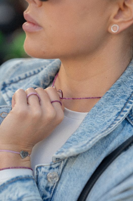 GRAV Rayfield Ruby Ezüst 925 Nyaklánc