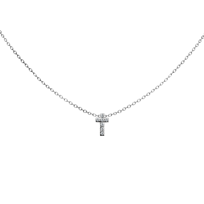 GRAV Chloee Cross Ezüst 925 Nyaklánc