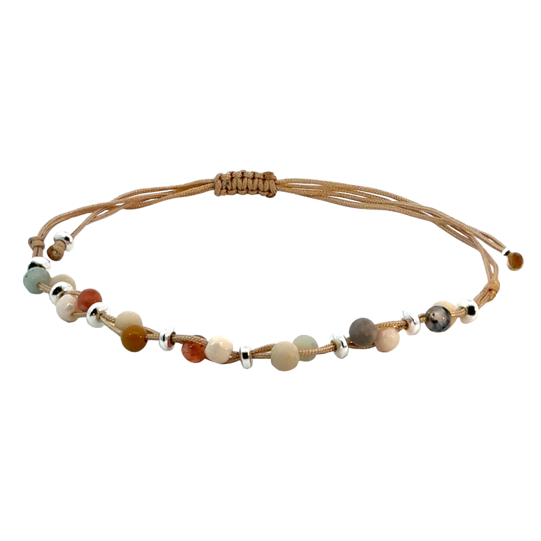 GRAV Macrame Earth Ezüst 925 Bokalánc