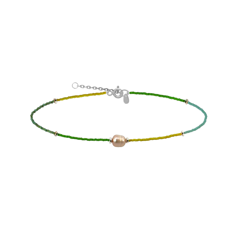 GRAV Green Serenity Ezüst 925 Karkötő