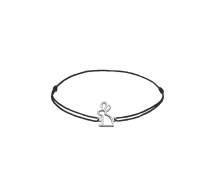 GRAV Bunny Contour Baby Ezüst 925 Fonalas Karkötő