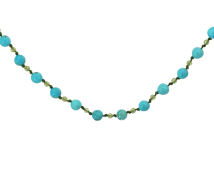 GRAV Twist Turquiose Ezüst 925 Nyaklánc