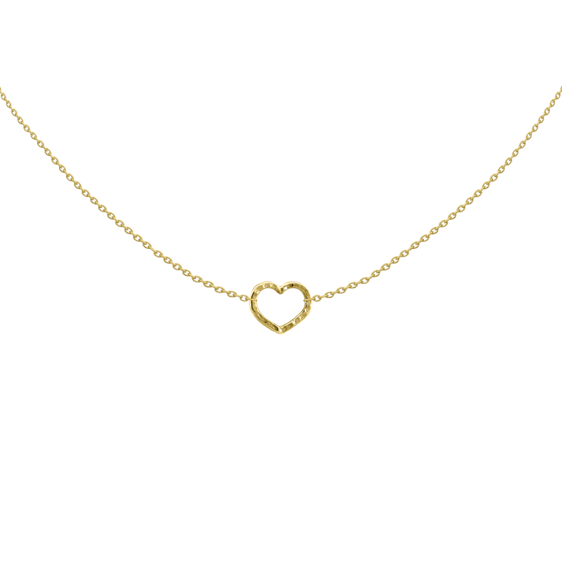 GRAV Quintessa Heart Arany 14K Nyaklánc