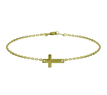 Grav Cross Arany 14K Karkötő