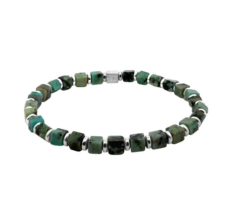 GRAV Apollo Turquoise Men Ásvány Karkötő