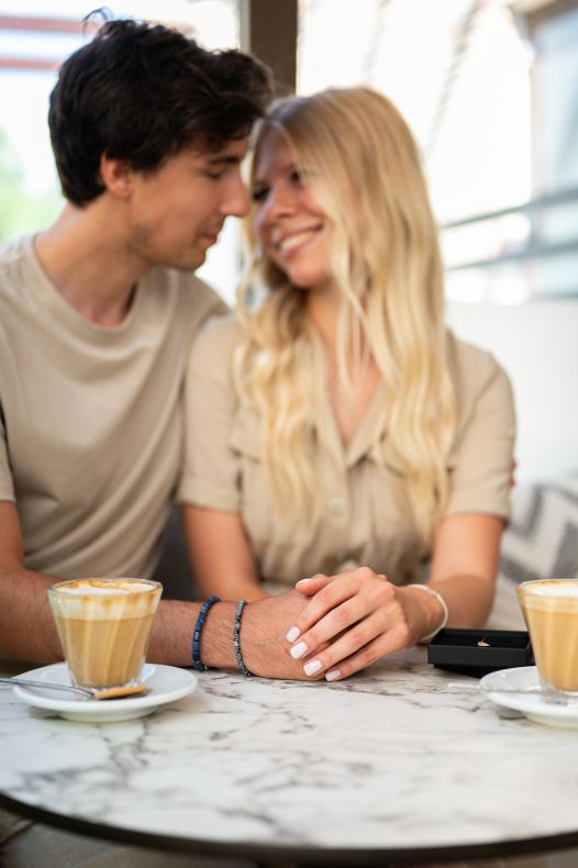 GRAV Men Force Obsidian Ezüst 925 Karkötő