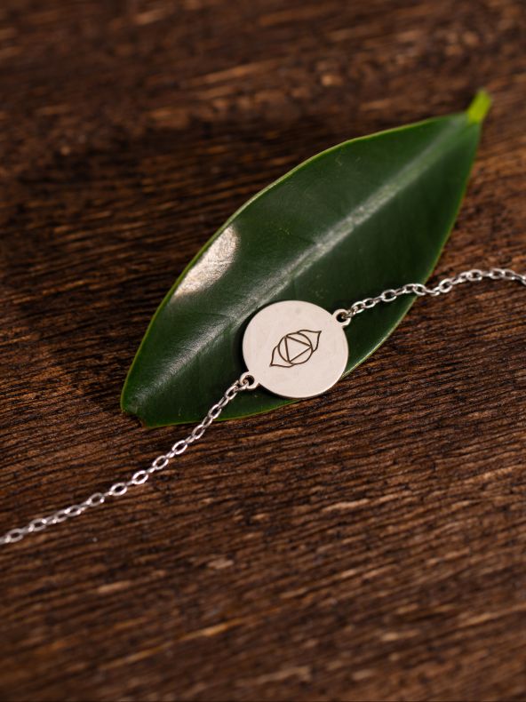 GRAV Harmadikszem Csakra Ezüst 925 Karkötő