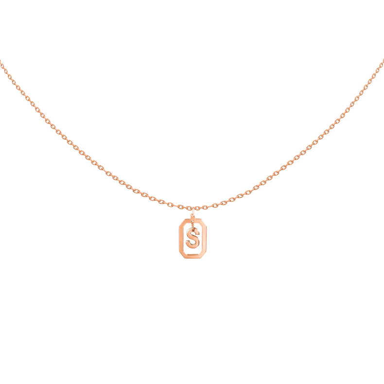 GRAV Letter Lock 2 ARANY 14K Nyaklánc