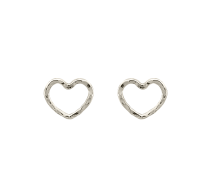 Grav Quintessa Heart Contour ARANY 14K Fülbevaló