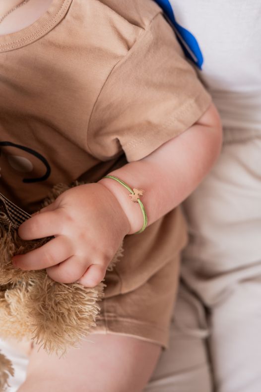 GRAV Bunny Baby Arany 14K Fonalas Karkötő