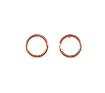 Grav Contour Circle Arany 14K Fülbevaló