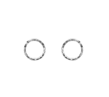 Grav Quintessa Circle Contour EZÜST 925 Fülbevaló