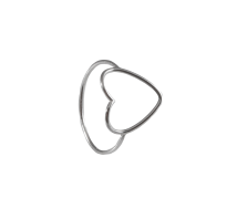 Grav Contour Heart Arany 14K Gyűrű
