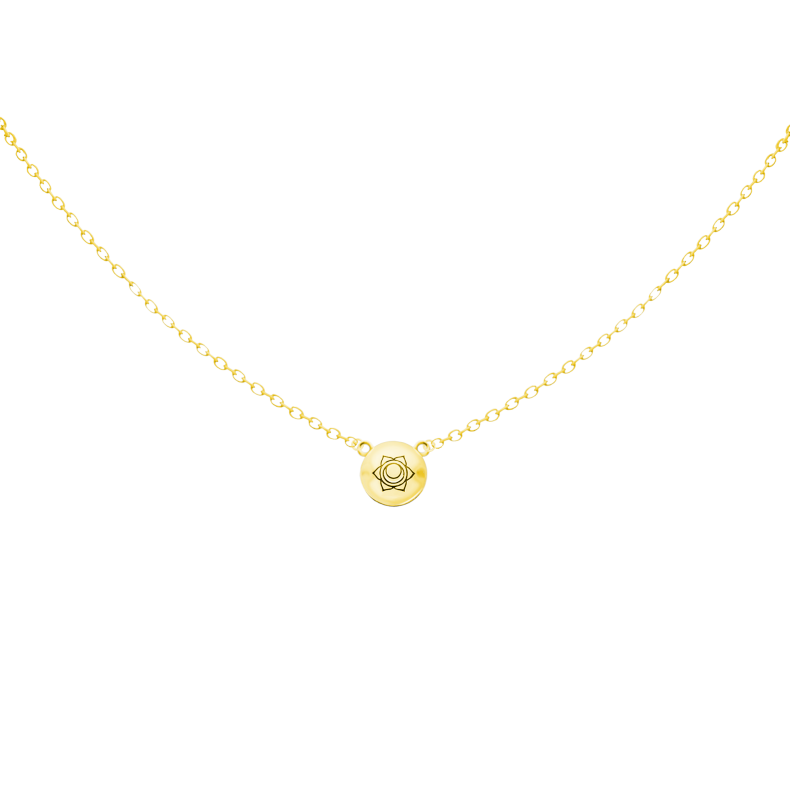 GRAV Szakrális Csakra Arany 14K Nyaklánc