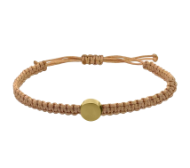 GRAV Macrame Circle Ezüst 925 Karkötő