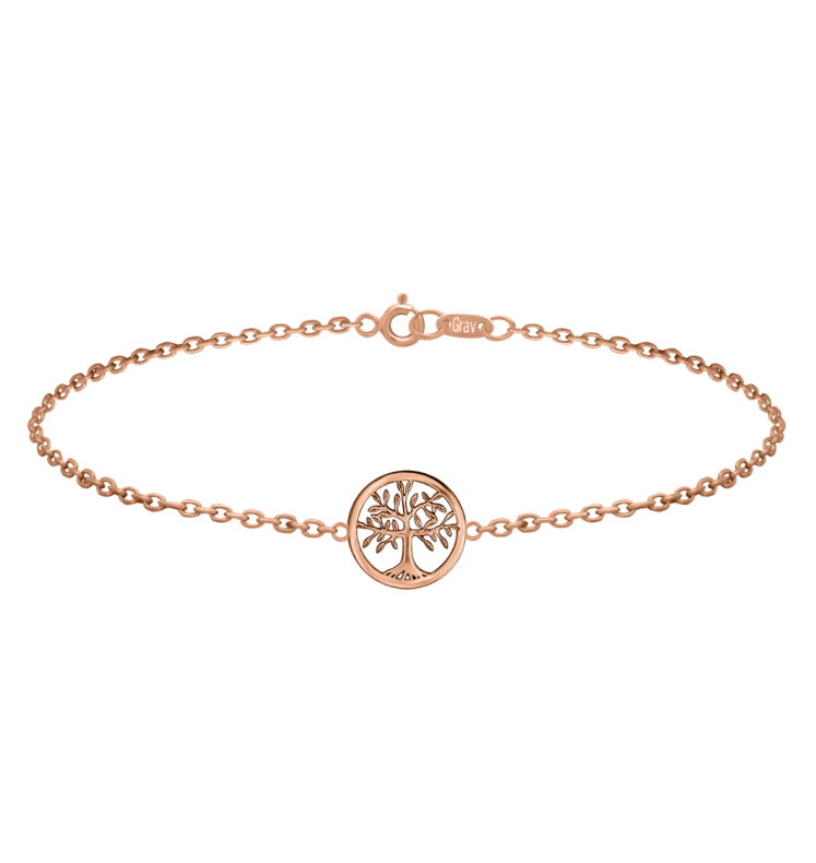 Grav Tree Of Life Arany 14K Karkötő