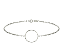 Grav Contour Circle Arany 14K Karkötő