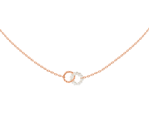 GRAV Pearl Hoop ARANY 14K Nyaklánc