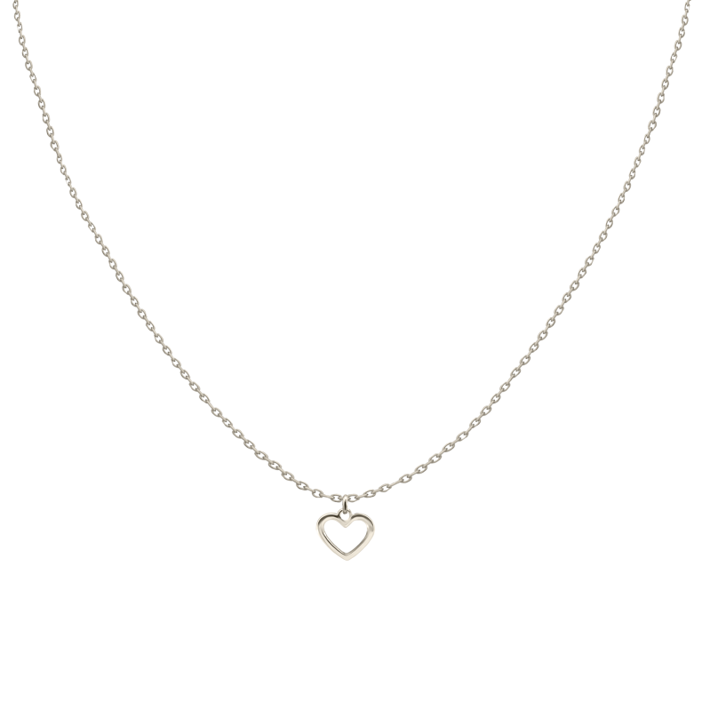 GRAV Baby Heart Contour Arany 14K Nyaklánc