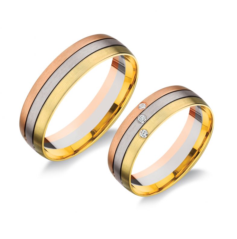 Arany 14K Karikagyűrű