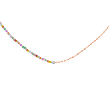 Grav Florance Vörös Arany 14K Nyaklánc