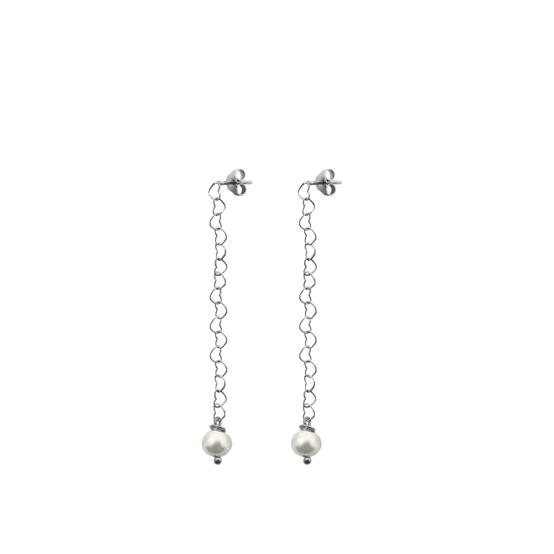 GRAV Saona Heart Ezüst 925 Fülbevaló