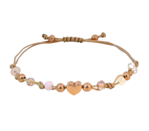 GRAV Macrame Candy Heart Ezüst 925 Karkötő