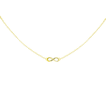 GRAV Infinity Forever Love Arany 14K Nyaklánc