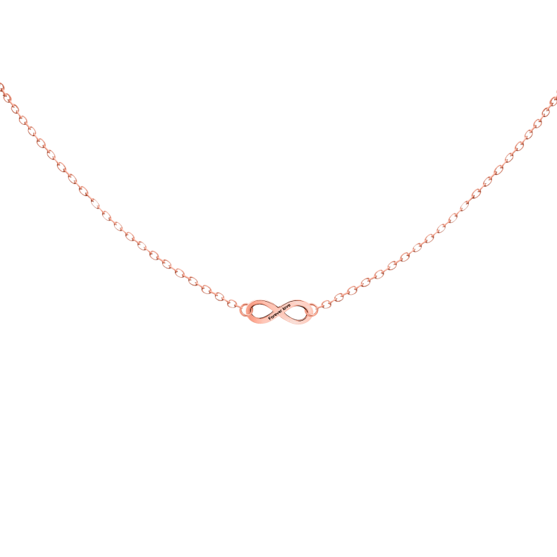 GRAV Infinity Forever Love Arany 14K Nyaklánc