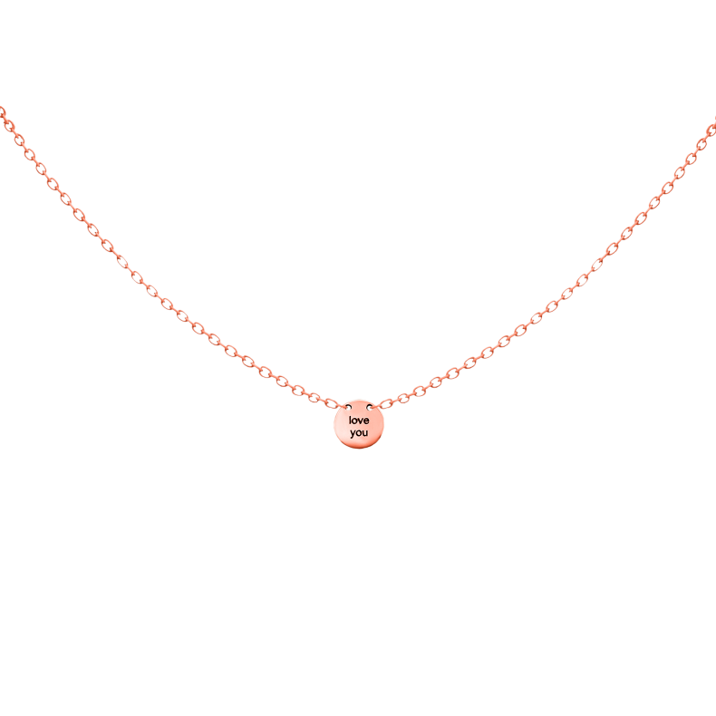 GRAV Love You Arany 14K Nyaklánc