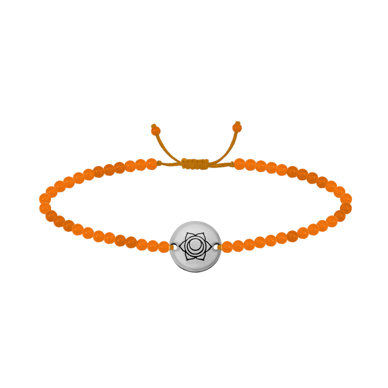 GRAV Szakrális Csakra Ezüst 925 Karkötő