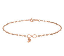 Grav Infinity Heart Arany 14K Karkötő