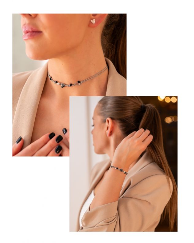 GRAV Aurielle Ezüst 925 Fonalas Karkötő